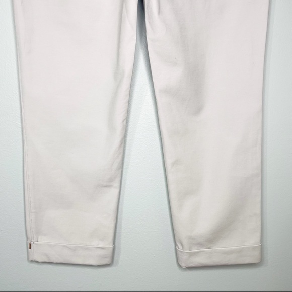 White House Black Market The Slim Crop Dress Pants Cuffed Ankle Pant 4 - Picture 7 of 14